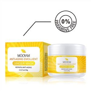 Topeng Tanah Liat Kunyit Anti Penuaan